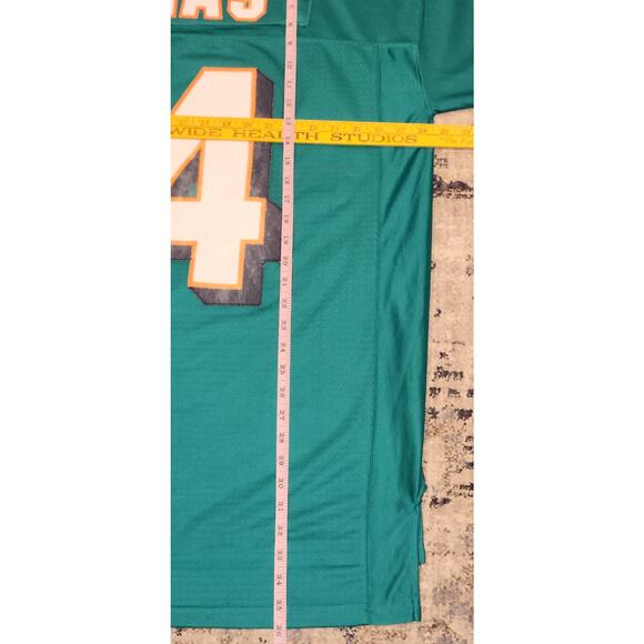 Zack Thomas #54 Vintage Miami‎ Dolphins Jersey Reebok Men's XXL Tall Length+2 - Picture 9 of 9